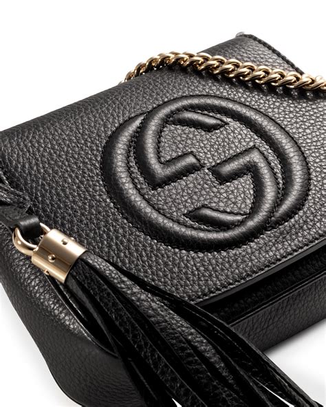 all black gucci crossbody bag